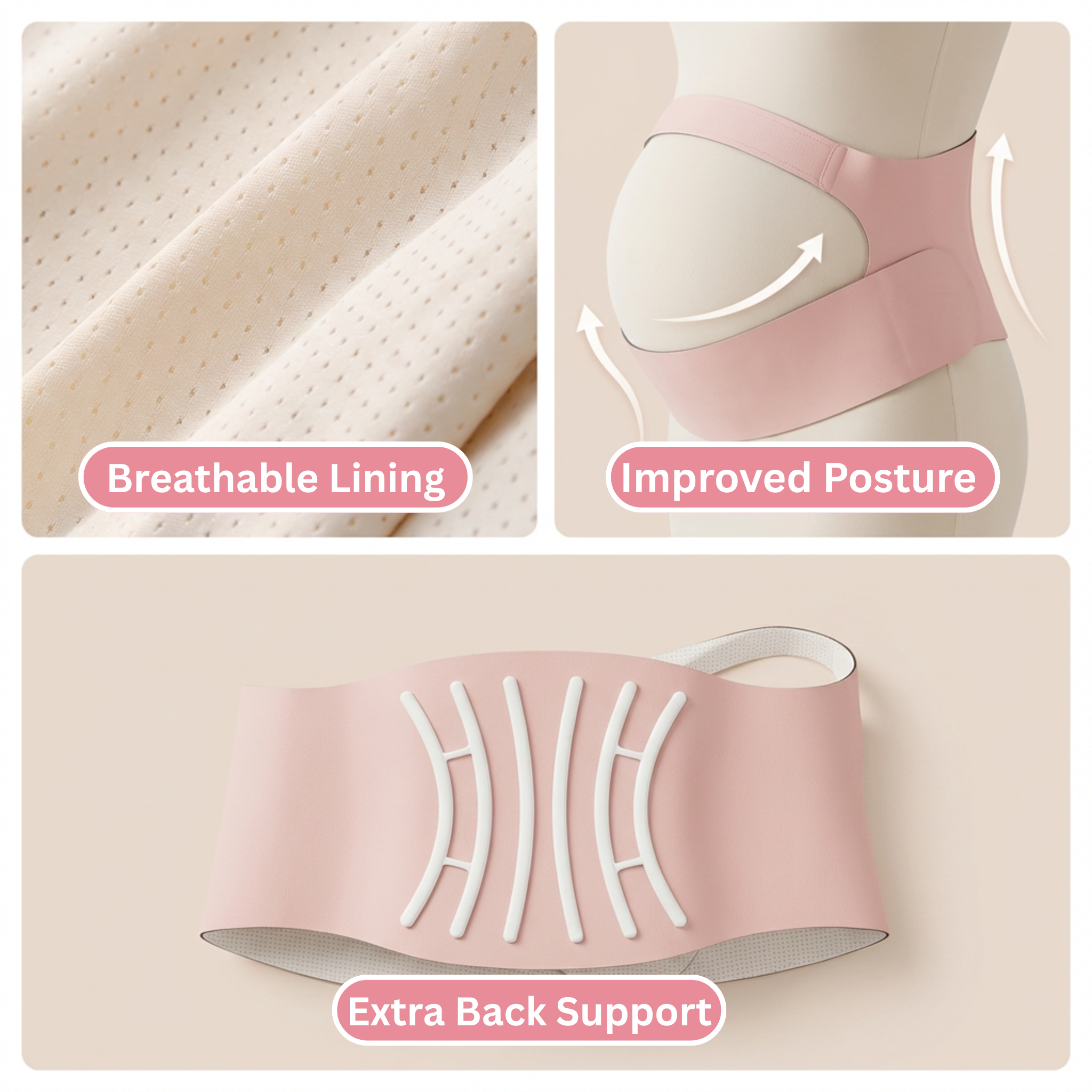 BumpComfort Belly Band For Pregnancy Wardrobe Essential