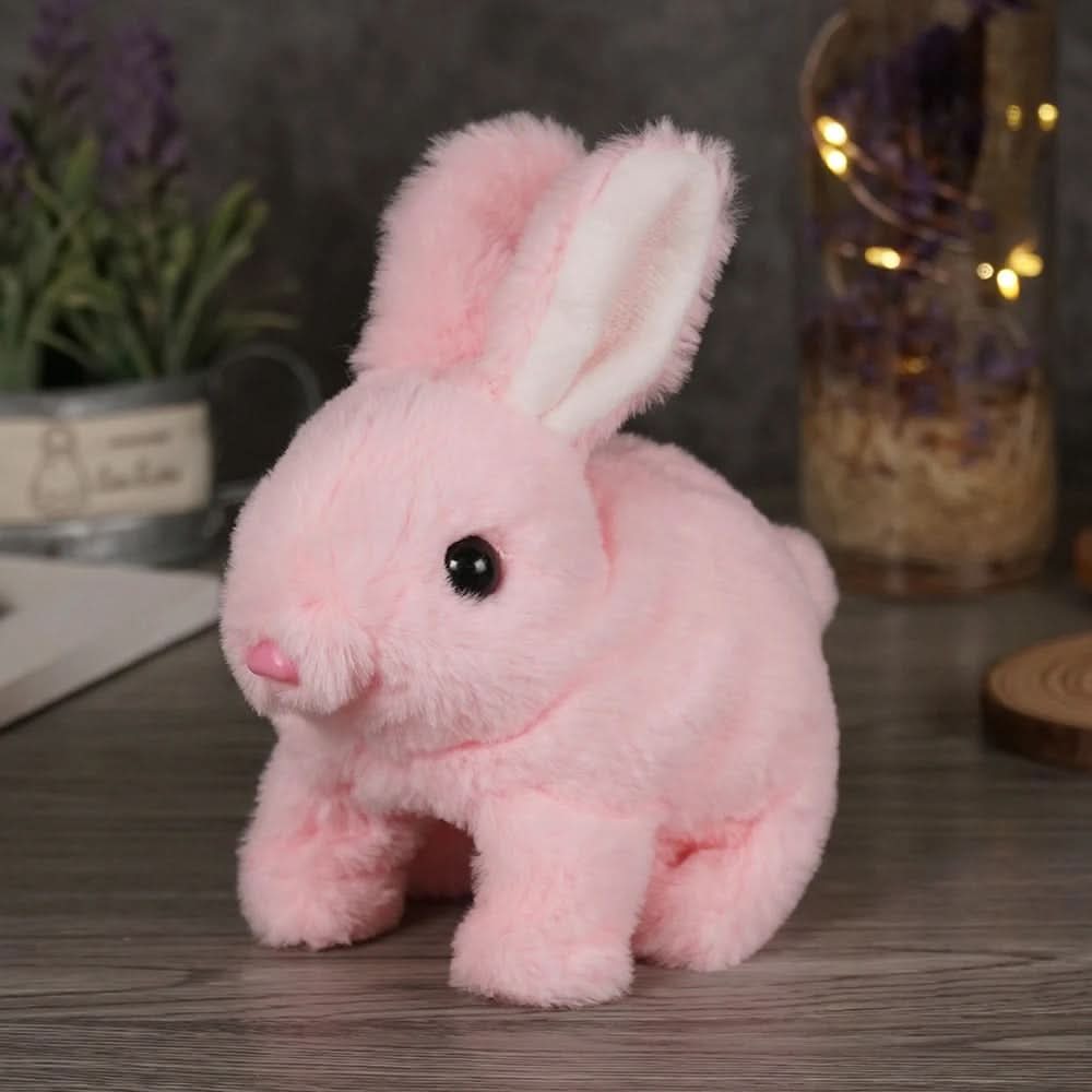 PawBop Interaktiver Hase für Tierhalter mit Bewegung und Sound für endlosen Spaß