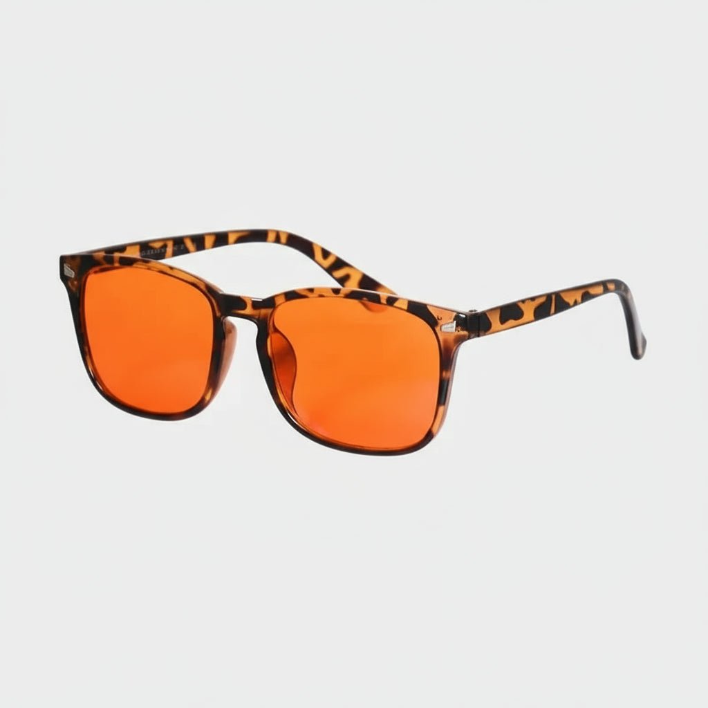Blue Light Filter Eyewear With Custom Lenses In Red, Yellow Or Orange