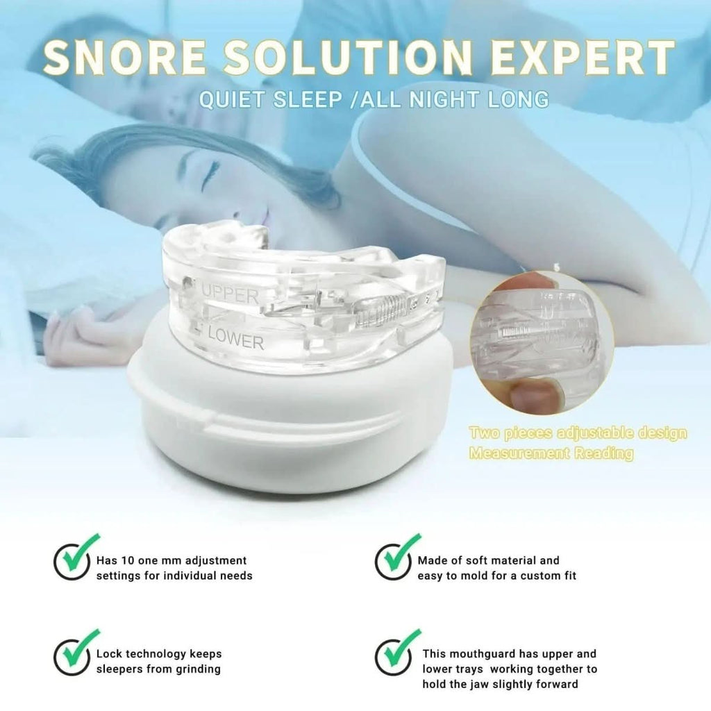 NexSleep Guard horkolásgátló szájbetét alvási apnoé és párok számára
