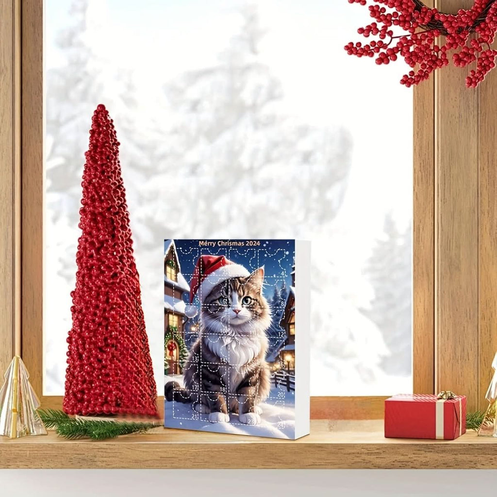 FELICOUNT Julekalender til Katteelskere Denne Jul