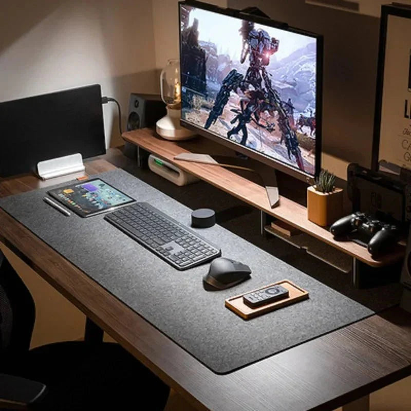 COREPAD uldfilts skrivebordsunderlag til gaming og arbejdsborde
