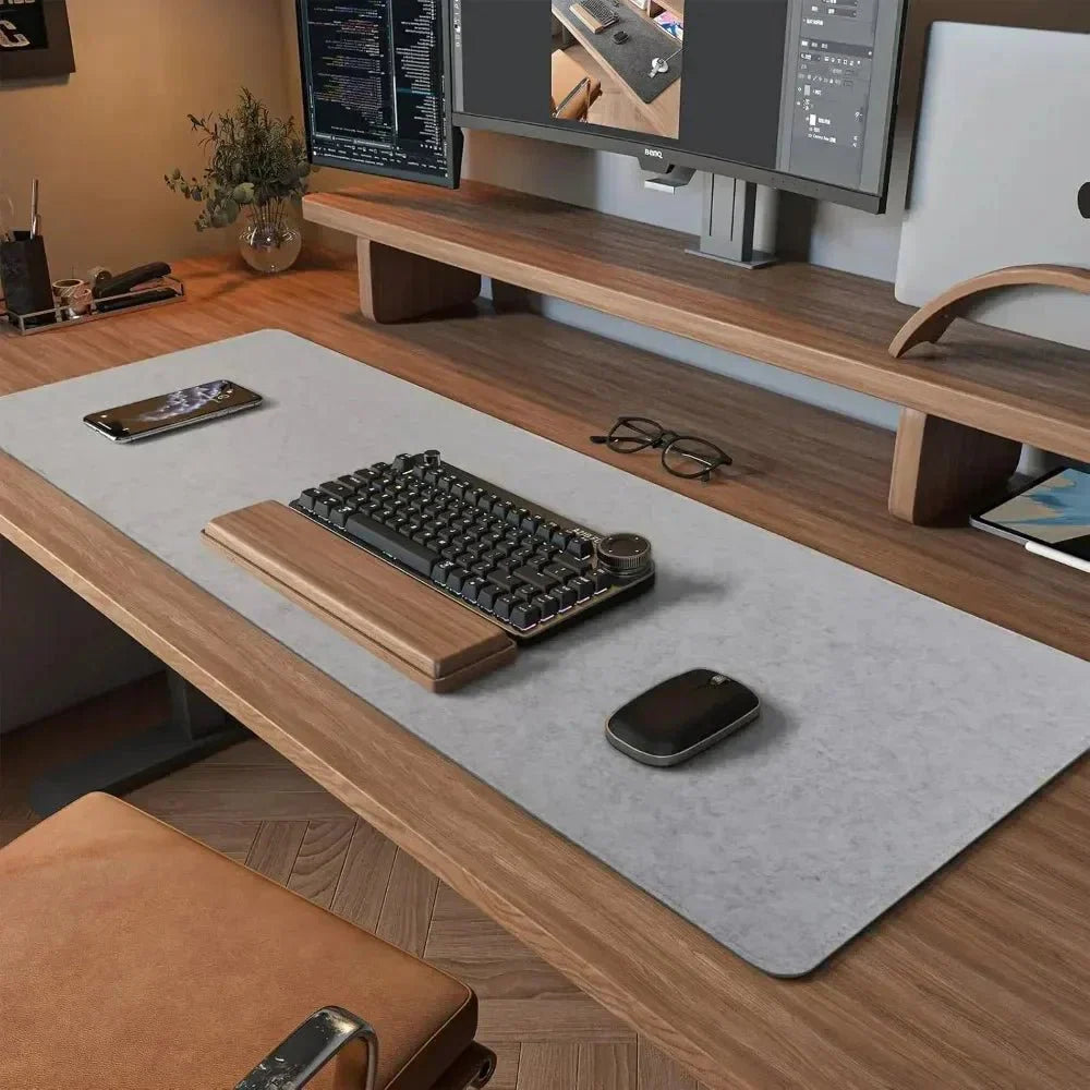 DESKFORM MAT filt skrivebordsunderlag til moderne arbejdsområder hjemme og på kontoret