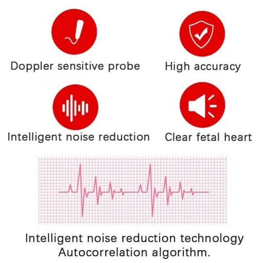 LifeRhythm Compact LCD Pregnancy Heartbeat Tracker