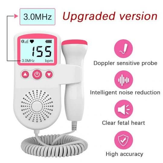 LifeRhythm Compact LCD Pregnancy Heartbeat Tracker