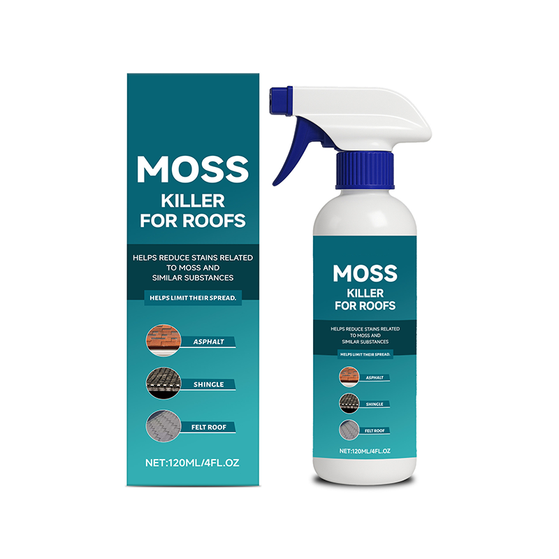 Moss And Algae Roof Cleaner 120ml Spray Suitable For Any Roof Type