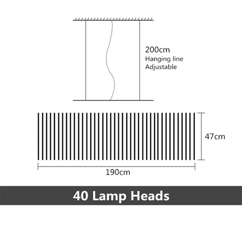 Quillbone Chandelier With Remote And Adjustable Bulbs