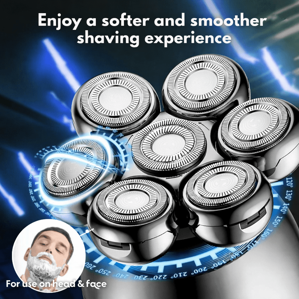 FlexiShave Pro 7D borotva a sima, irritációmentes borotválkozáshoz