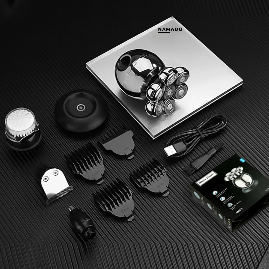 FlexiShave Pro 7D borotva a sima, irritációmentes borotválkozáshoz