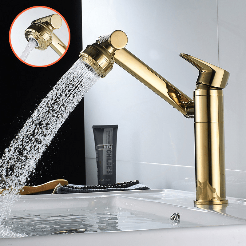Flexispout 360°-ban állítható csaptelep permetező funkcióval mosogatóhoz