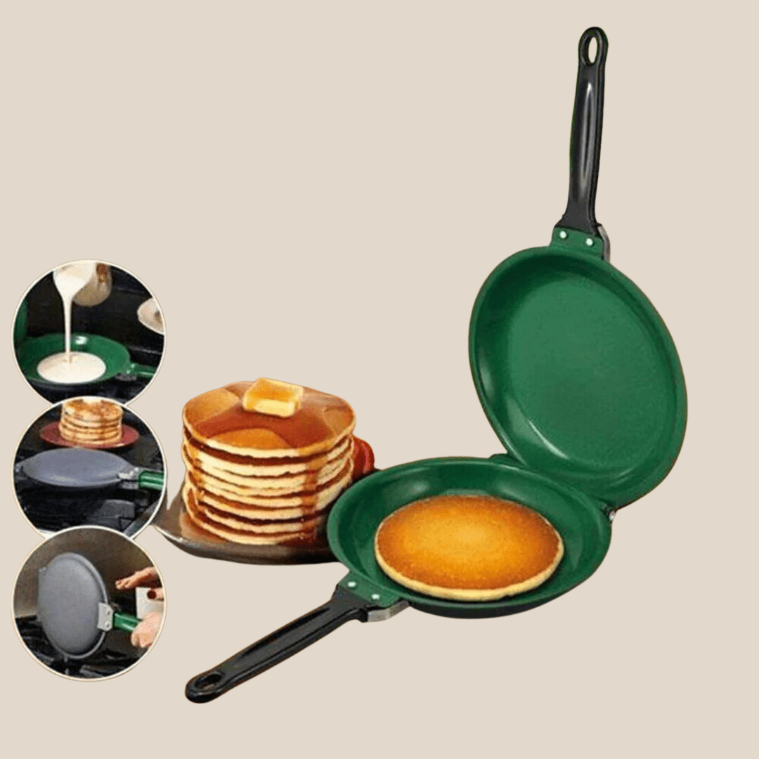 Flipchef Nonstick Turning Skillet For Everyday Easy Cooking | compagnien