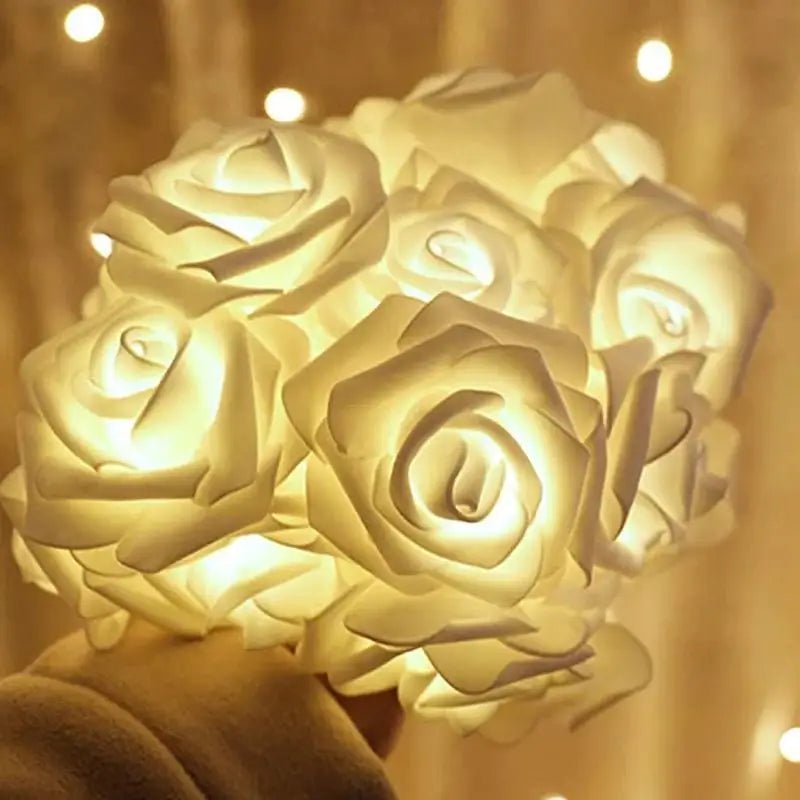 FLORAGLOW rózsaszín tündérfény szálak gyengéd, meleg LED-ekkel a Valentin-napi hangulathoz