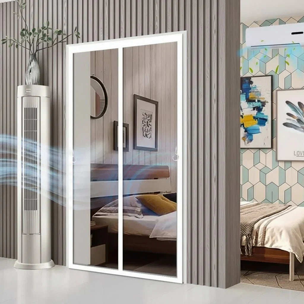 Flowbloc Transparent Windproof Curtain Partition For Air Conditioning | compagnien