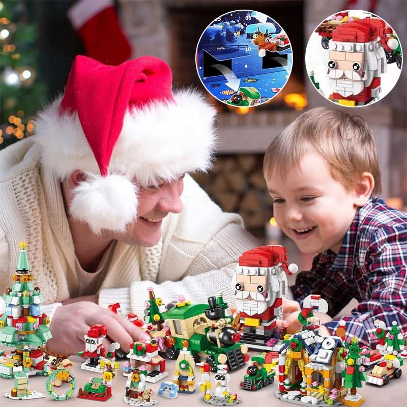 BrightBlocks adventi naptár gyerekeknek: 12 blokk egy ünnepi karácsonyfa díszítéséhez