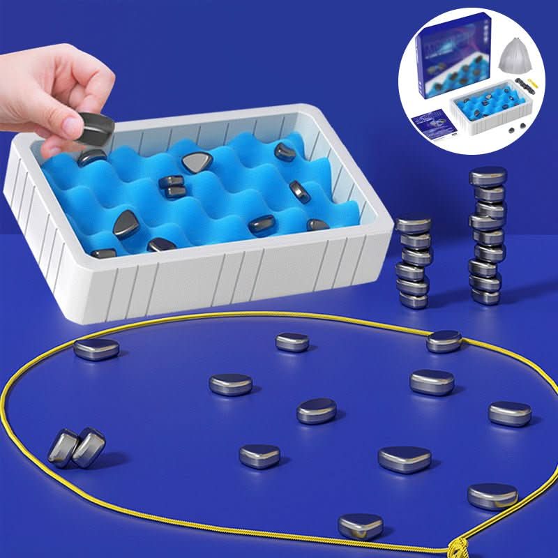 Přenosná magnetická šachová sada BrightMind pro děti jako pomůcka při učení