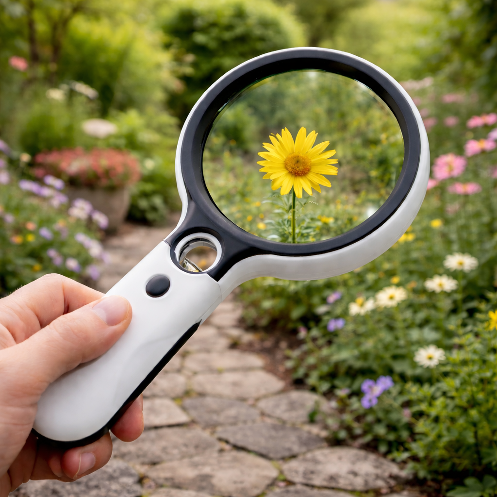 FocusMax 45X LED Magnifier for Precise Handheld Viewing | compagnien