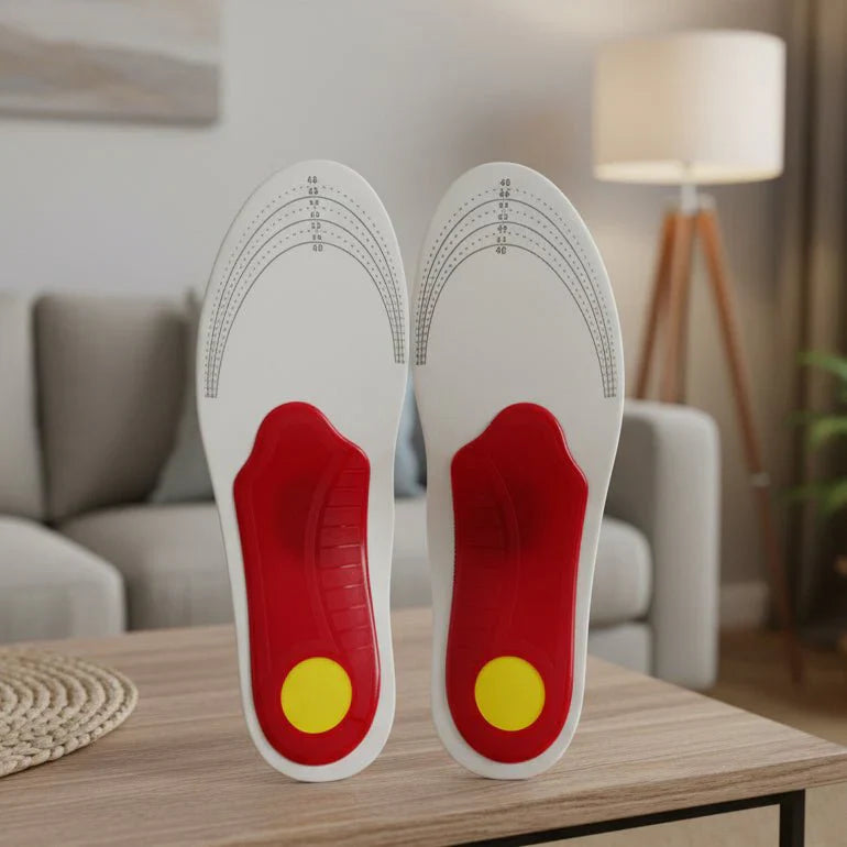 FOOTFORM 3D talpbetétek a napi kényelemért és a boltozattámogatásért