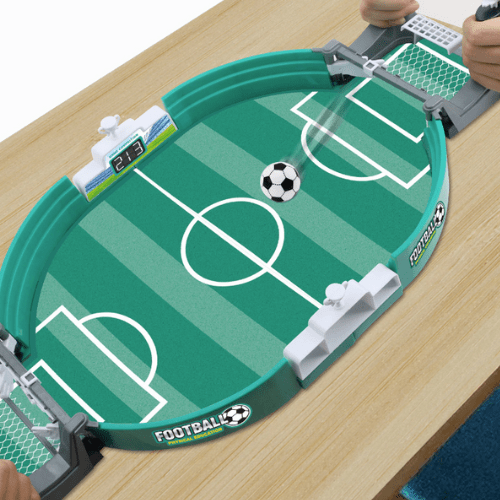 FOOTYFUN Compact Table Football Set For Home Entertainment