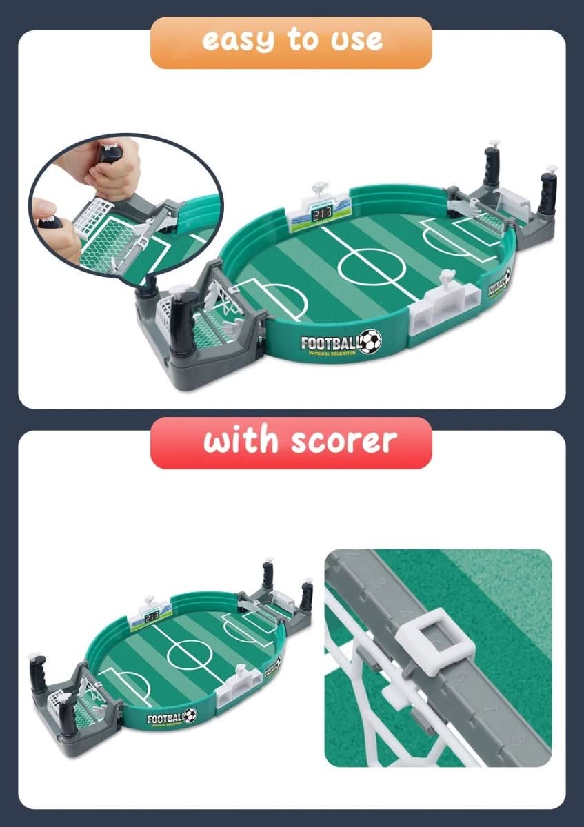 FOOTYFUN Compact Table Football Set For Home Entertainment
