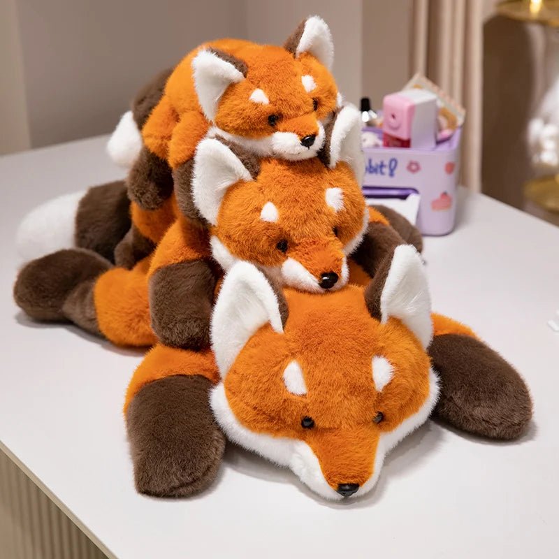 FOXGIGGLE měkká plyšová liška pro děti na pohodlné objetí každý den