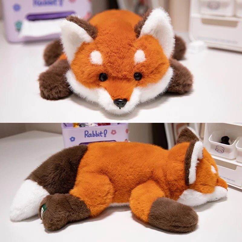 FOXGIGGLE měkká plyšová liška pro děti na pohodlné objetí každý den