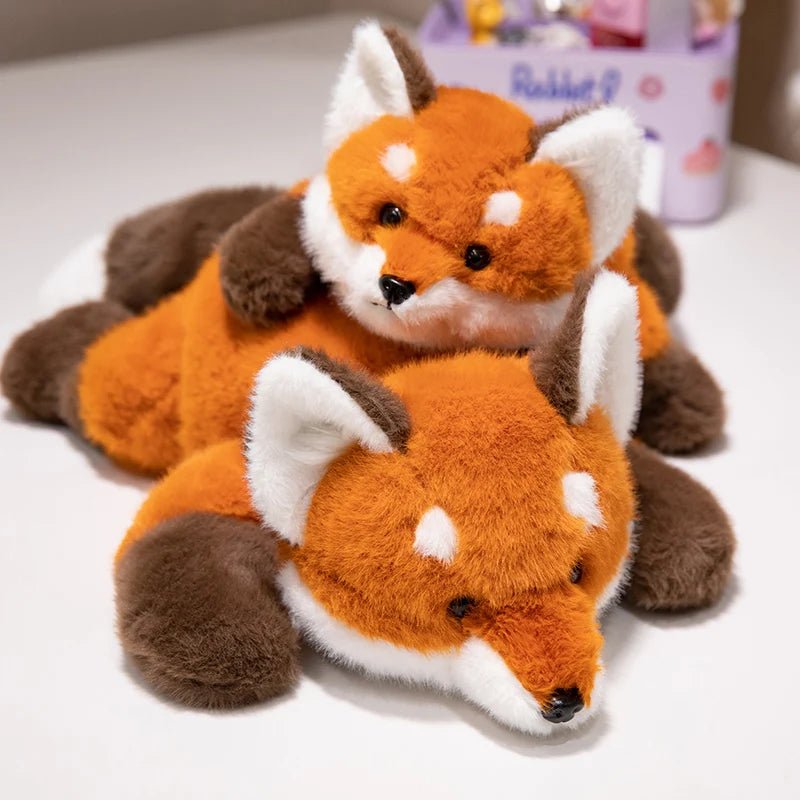 FOXGIGGLE měkká plyšová liška pro děti na pohodlné objetí každý den