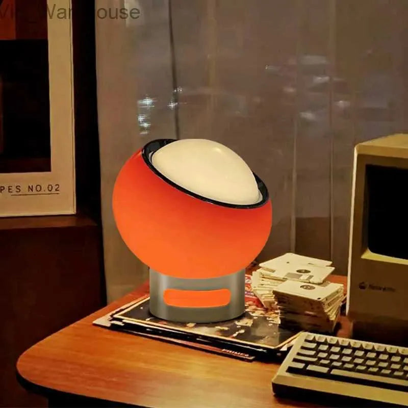 Lucette Fransk Opalglas Bauhaus Bordslampa för Sovrum