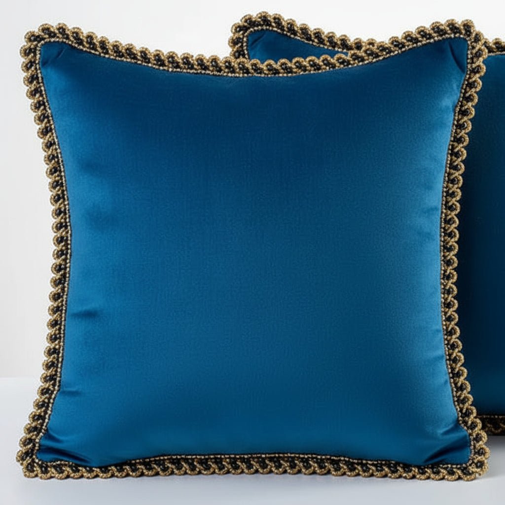 FRENCHÉA Vibrant Multicolor Throw Pillow For Elegant French Decor