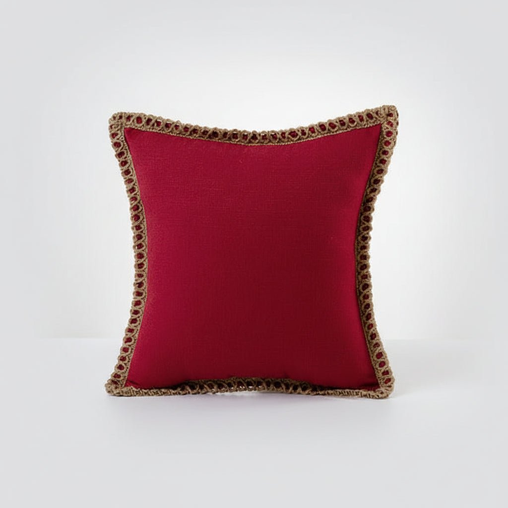 FRENCHÉA Vibrant Multicolor Throw Pillow For Elegant French Decor