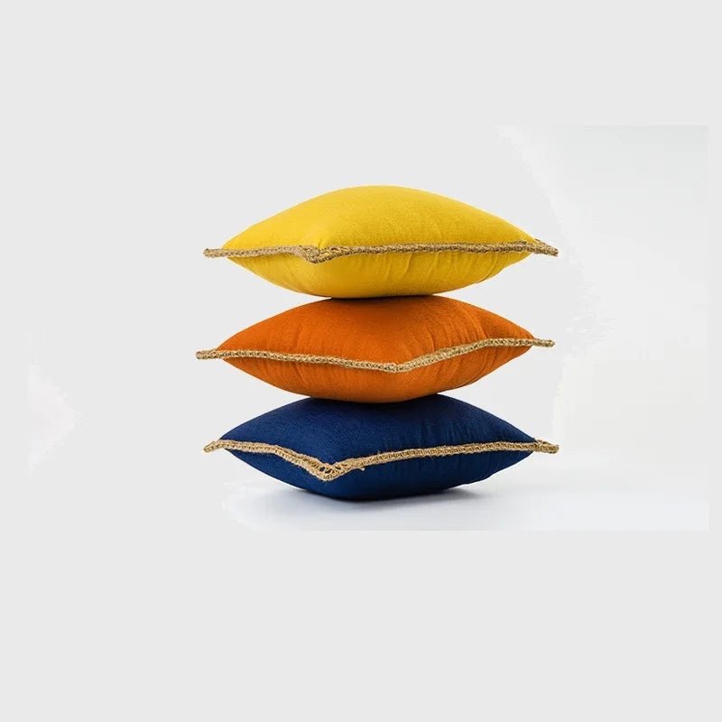 FRENCHÉA Vibrant Multicolor Throw Pillow For Elegant French Decor