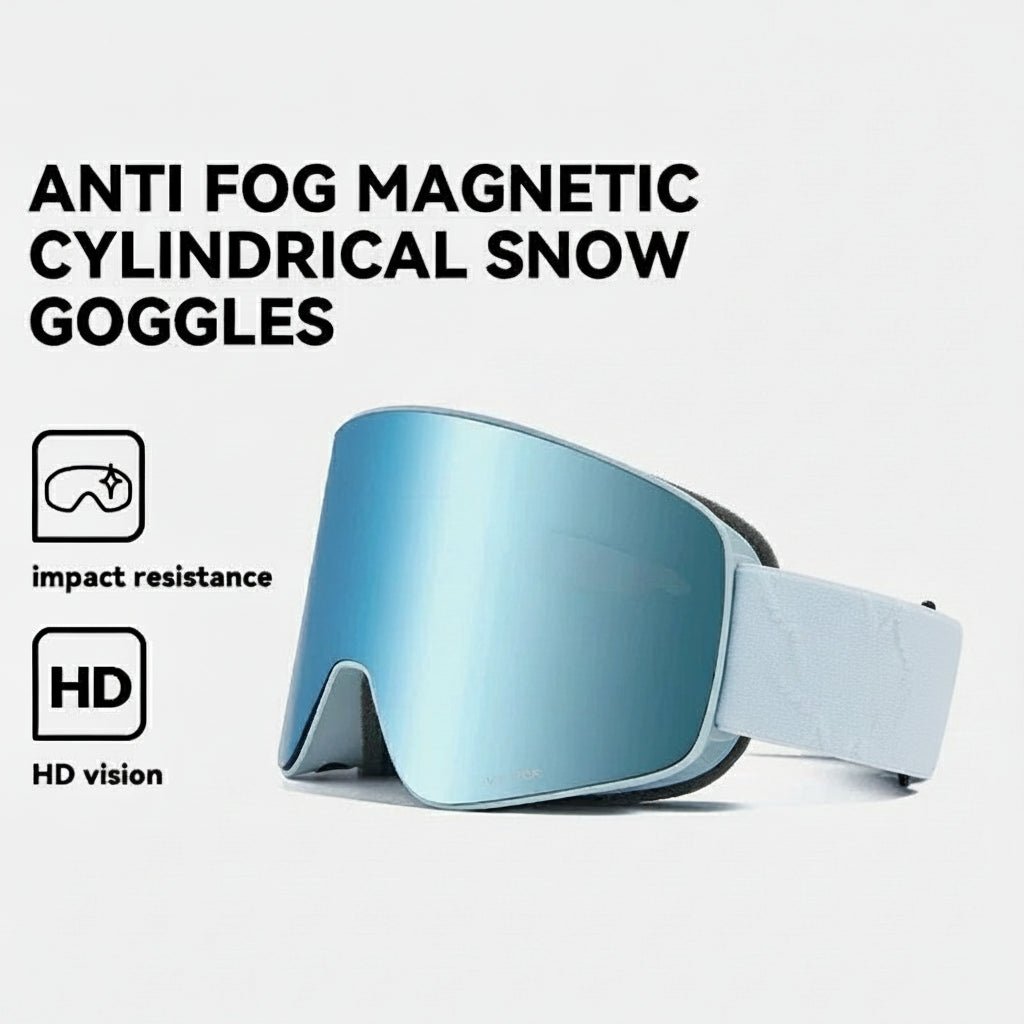 FROSTMAG VISION Magnetic Ski Goggles With Double-Layer Anti-Fog And UV400 Protection