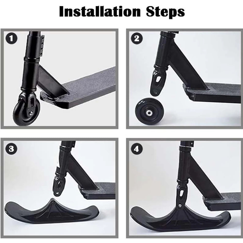 FROSTSCOOTER KIT Transforms A Regular Scooter Into A Snow Rider Conversion Set