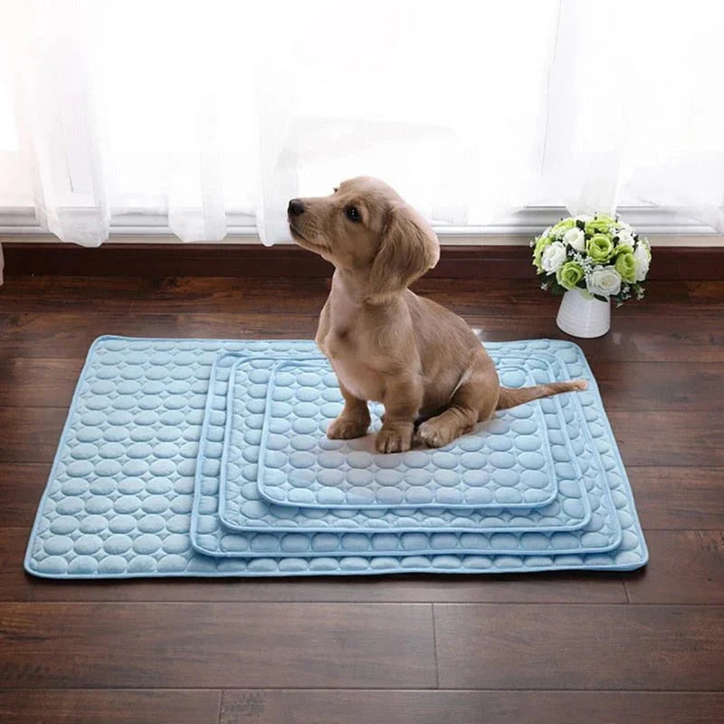 FURBREEZE Self Cooling Pet Pad for Quick Summer Comfort