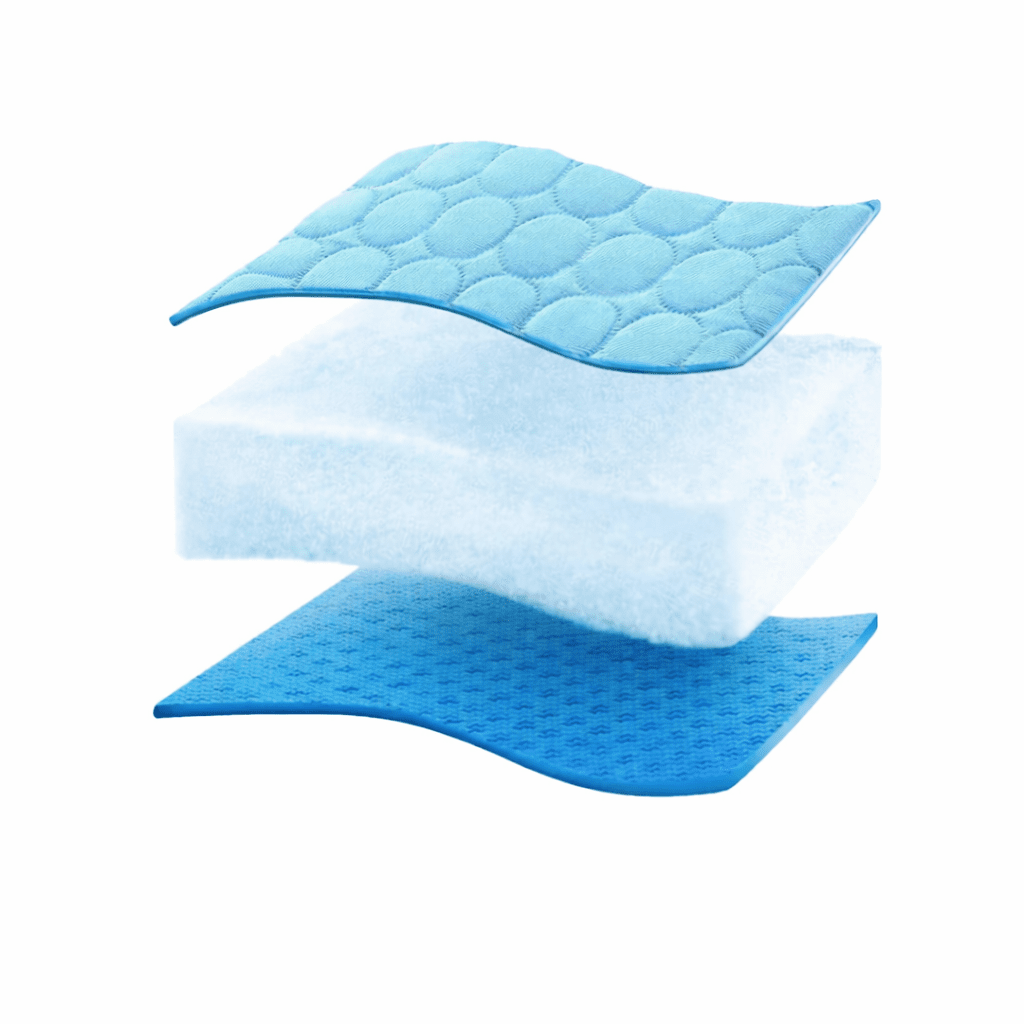 FURBREEZE Self Cooling Pet Pad for Quick Summer Comfort
