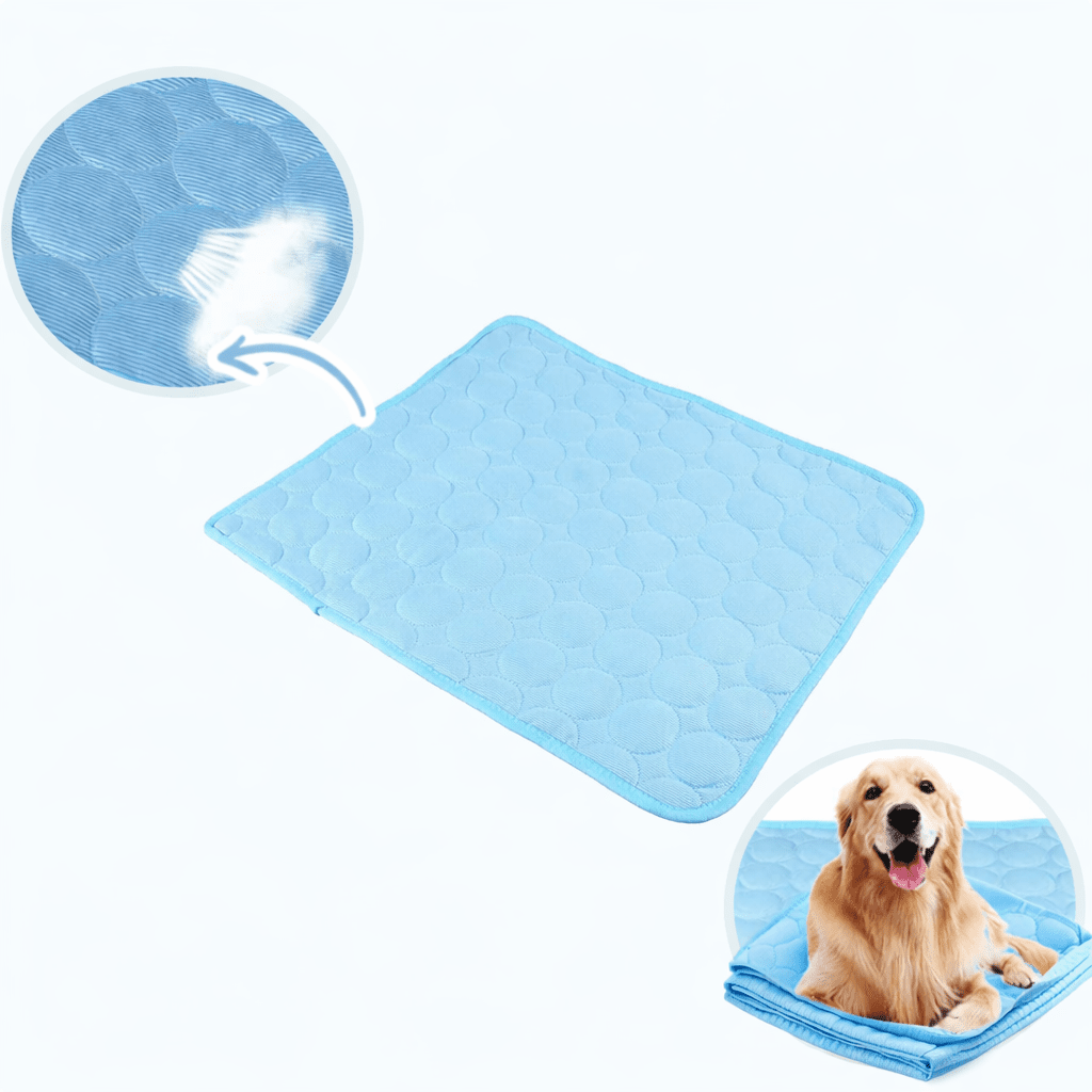FURBREEZE Self Cooling Pet Pad for Quick Summer Comfort