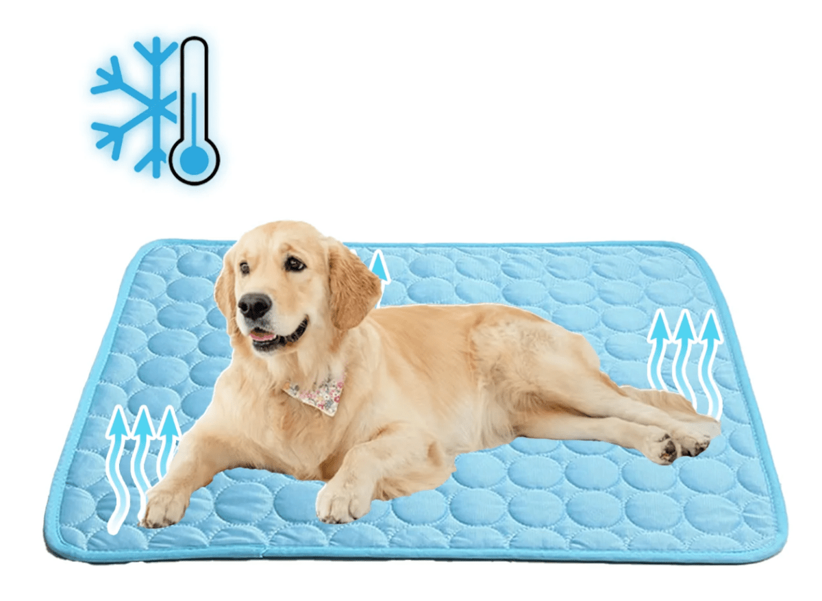 FURBREEZE Self Cooling Pet Pad for Quick Summer Comfort