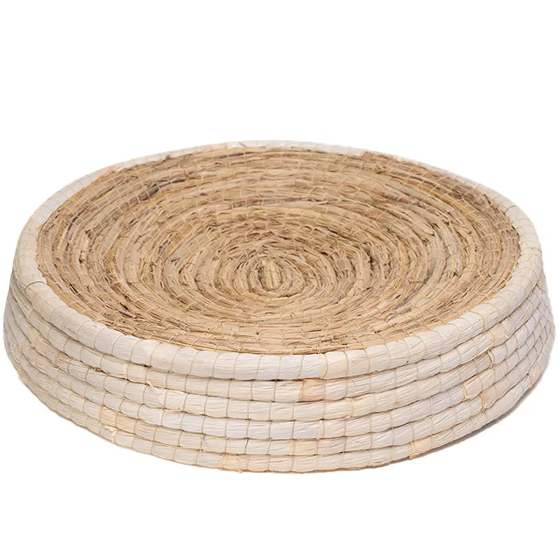 Cozy Round Cat Bed With Wool Felt Handmade Nest For Cats