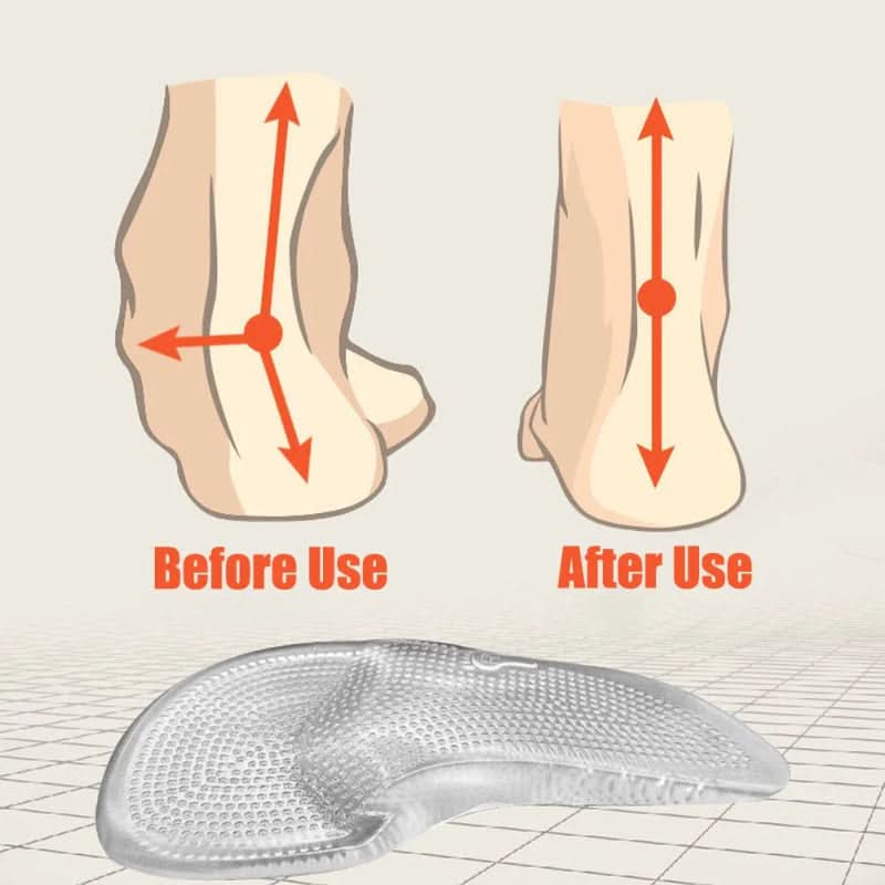 GELSTRIDE Silicone Gel Insoles For All Day Comfort