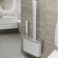 GERMFREE LOO Hygienic Silicone Brush For Toilet Use With Holder