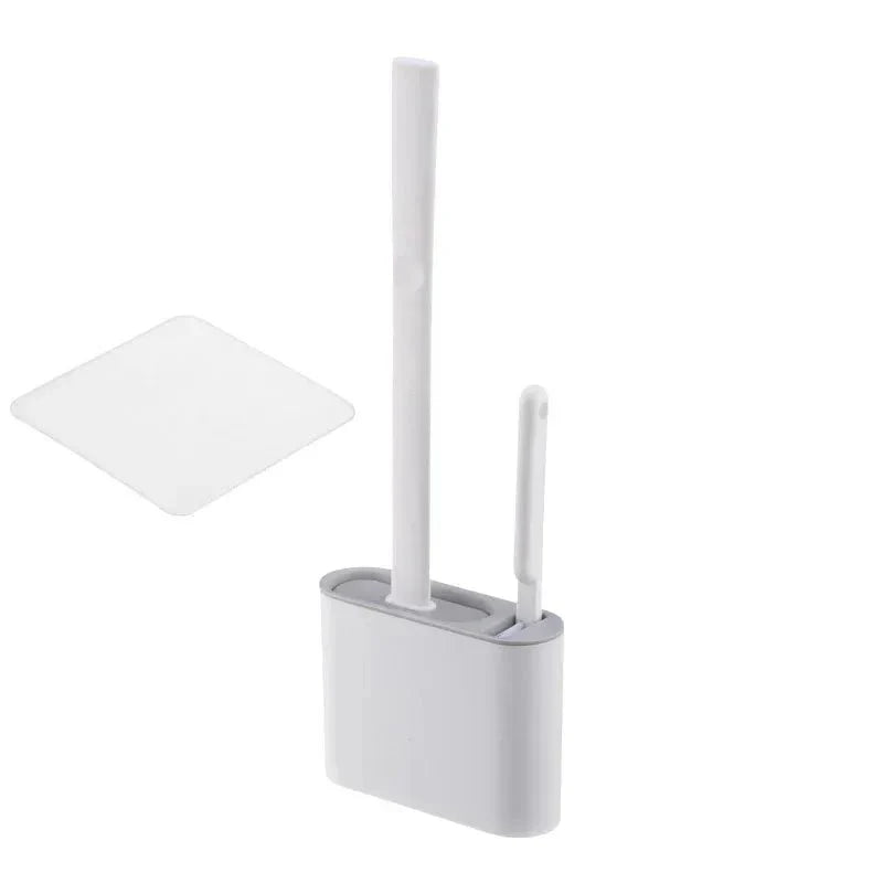GERMFREE LOO Hygienic Silicone Brush For Toilet Use With Holder