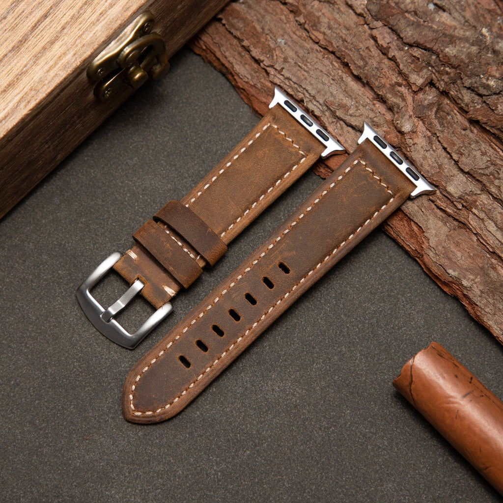 Apple Watch Band For Men With Leather, Timeless Style
