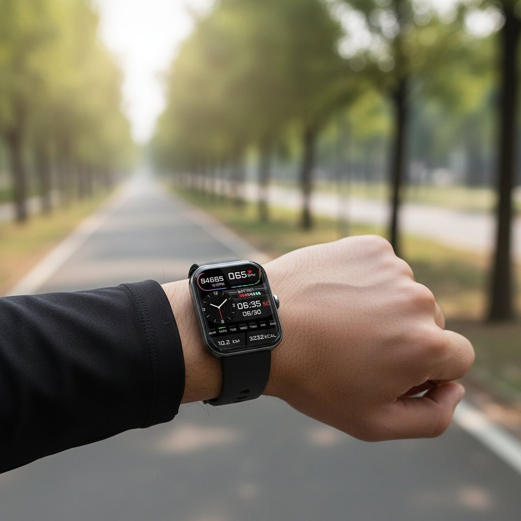Health Smartwatch With Glucose Trend, Blood Pressure, Heart Rate And Sleep