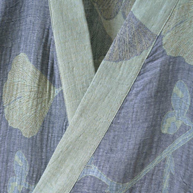 GINKORA Kimono župan z organické bavlny pro každodenní pohodlí