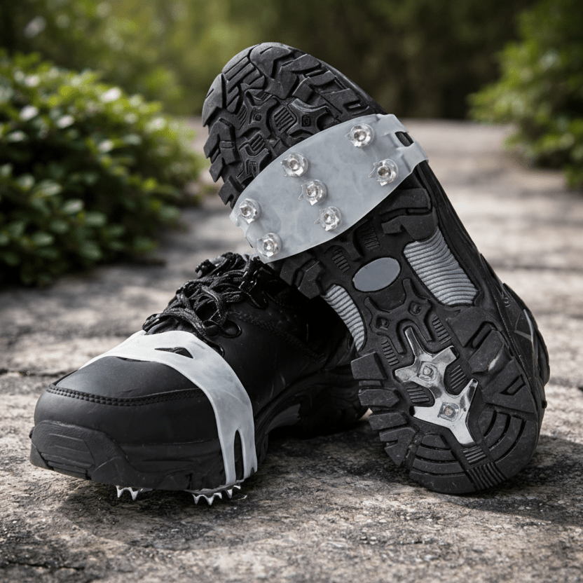 Glacior Ice Traction Spikes With High-Grip Manganese Tips