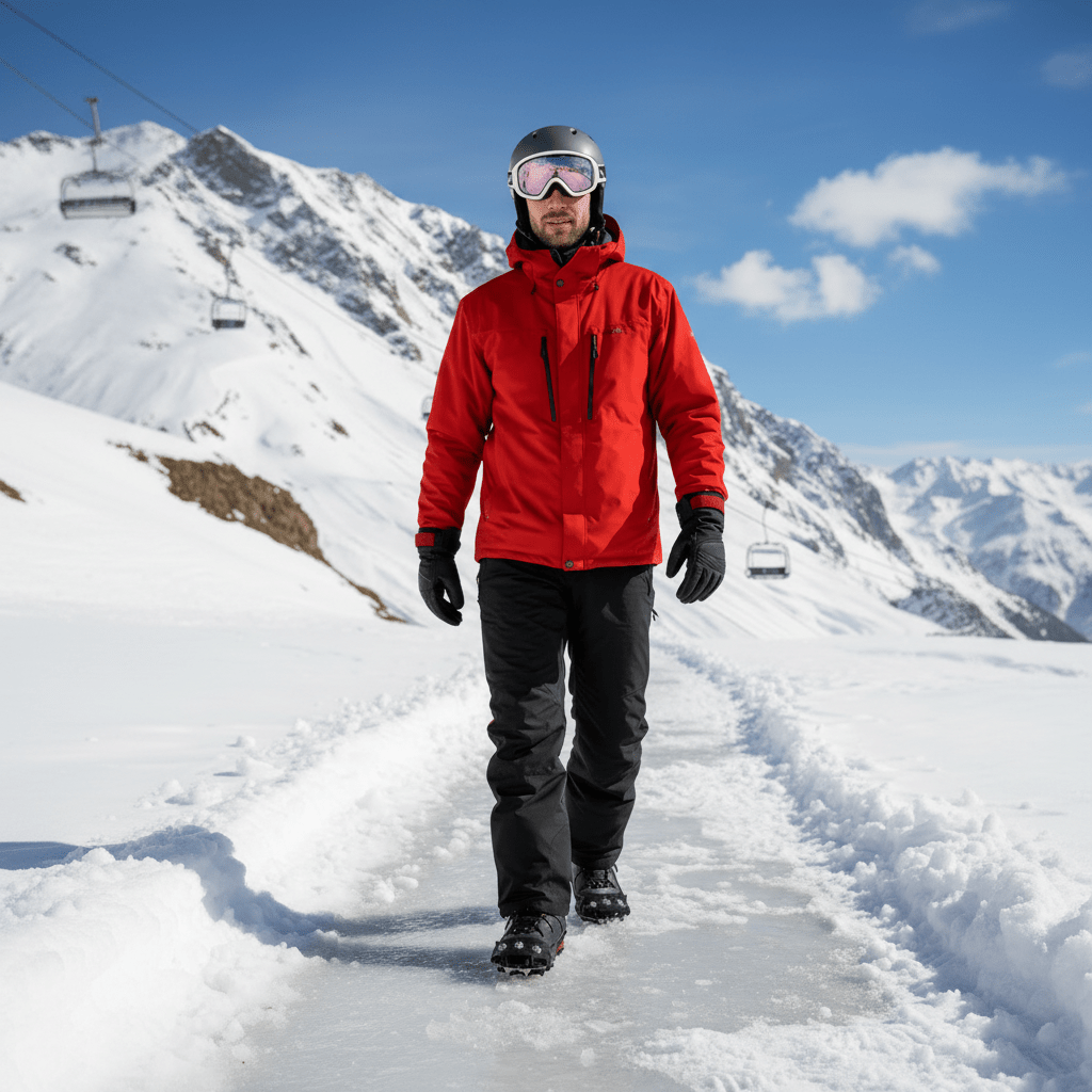 Glacior Ice Traction Spikes With High-Grip Manganese Tips