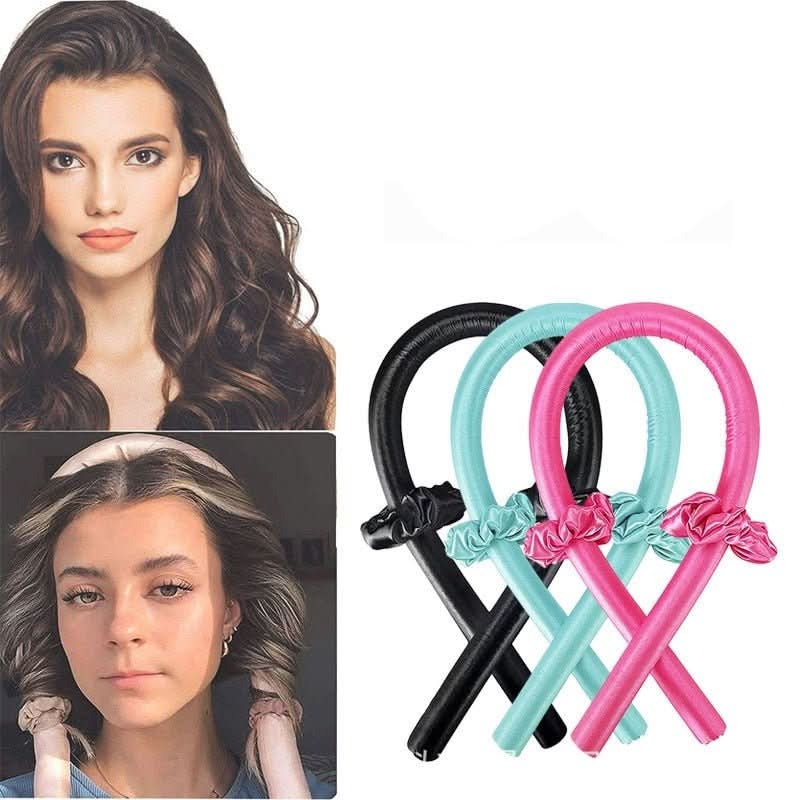 Glam Curl No-Heat Curling Tool For Silky, Healthy-Looking Curls