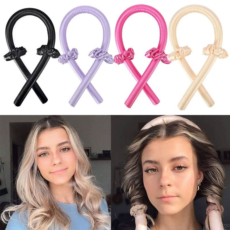 Glam Curl No-Heat Curling Tool For Silky, Healthy-Looking Curls