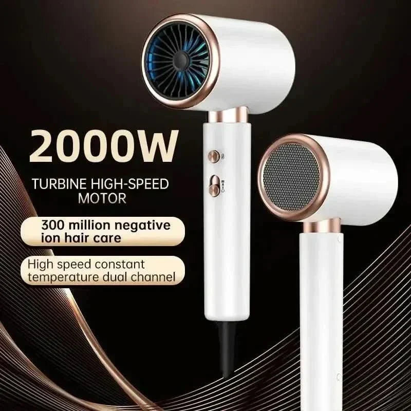 GLAMDRY 2400W Hair Dryer For Fast Frizz Control Styling
