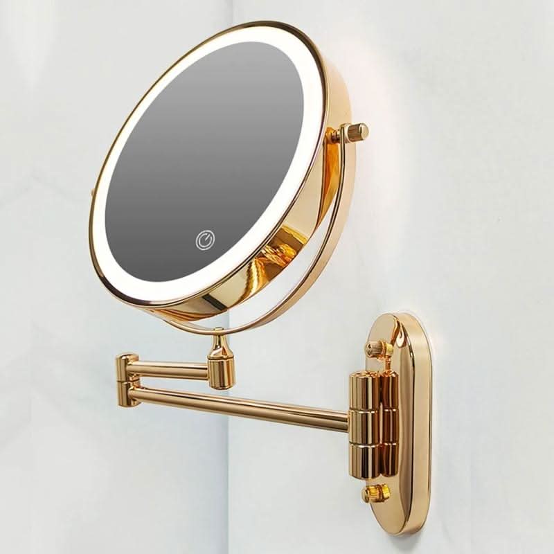 GLAMLITE Vanity LED Lamp With 5x Magnification And Adjustable Lighting