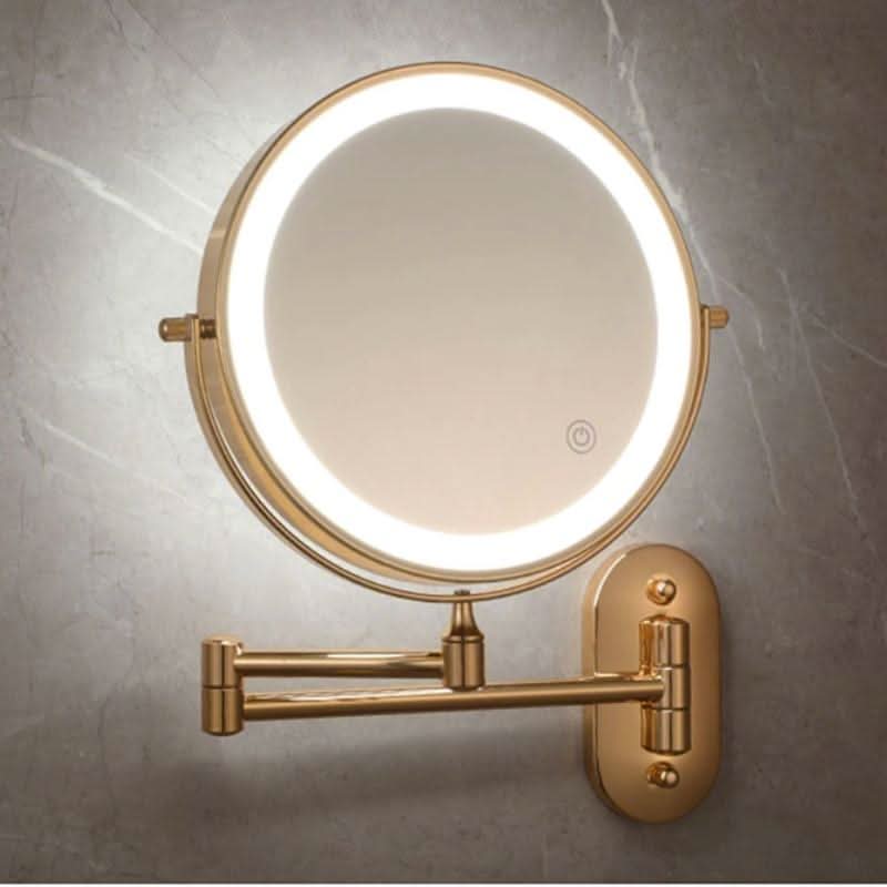 GLAMLITE Vanity LED Lamp With 5x Magnification And Adjustable Lighting